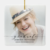 Modernes elegantes graduiertes keramikornament (Rückseite)