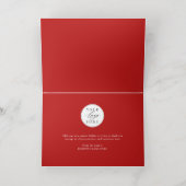 Modernes elegantes Happy Holidays Business (Innen Mitte)