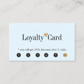 Modernes Elegantes Highlights Treuekarte (Vorderseite)