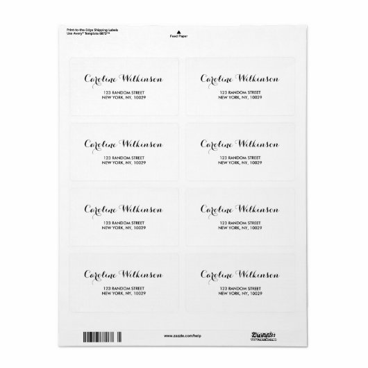 Modernes elegantes Hochzeitsplatz (Vorne)