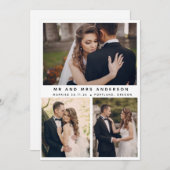 Modernes elegantes Hochzeitssemble - ein stilvolle (Vorne/Hinten)