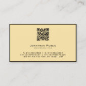 Modernes, elegantes Kalligrafie-Skript Bordeaux & Visitenkarte (Rückseite)