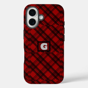 Modernes Elegantes Kariert iPhone 16 Hülle