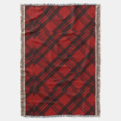 Modernes Elegantes Kariert Decke (Vorderseite Vertikal)