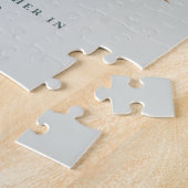 Modernes, elegantes, leafarbenes Foto Großmutter Puzzle (Seite)