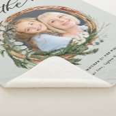 Modernes, elegantes, leafarbenes Foto Mutter Sherpadecke (3/4)