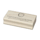 Modernes elegantes Logo für eigene Unternehmen hin Gummistempel (Stempel)