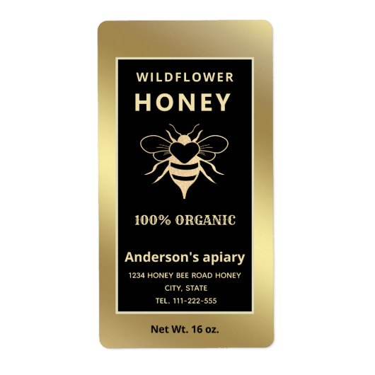 Modernes, elegantes Logo für Honigweine (Vorne)