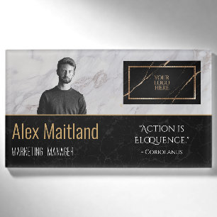 Modernes, elegantes Logo hier Jobangebot Angebot Namenschild