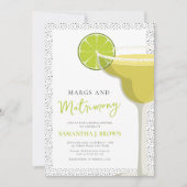 Modernes elegantes Margs- und Matrimont-Brautparty Einladung (Vorderseite)