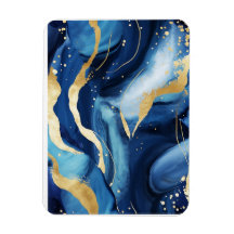 Modernes elegantes Marinemodell aus blauem Gold Ch