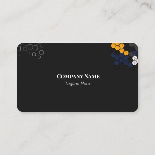 Modernes elegantes Minimalistisches Schlichtes Bus Visitenkarte (Rückseite)