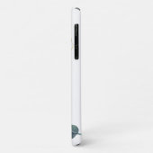 Modernes, elegantes Mit Monogramm Eukalyptus Gold  Case-Mate iPhone Hülle (Hinten/Links)