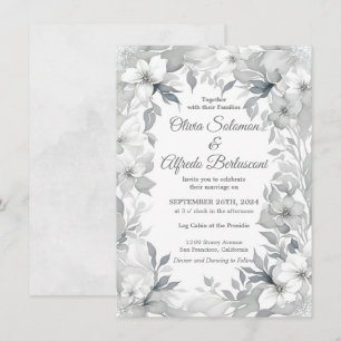 Modernes, elegantes, modernes Ambiente Einladung