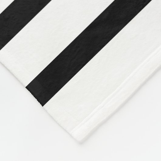 Modernes, elegantes Monogramm-Minimalistisches Sch Fleecedecke (Ecke)