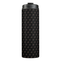 Modernes, elegantes Monogramm-Muster