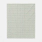Modernes elegantes Muster Fleecedecke (Vorderseite)