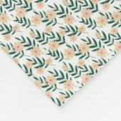 Modernes elegantes Muster Fleecedecke (Ecke)