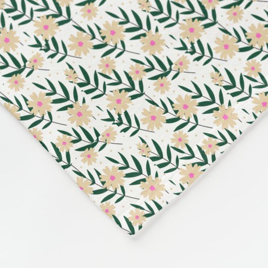 Modernes elegantes Muster Fleecedecke (Ecke)