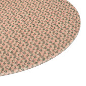 Modernes elegantes Muster Schneidebrett (Ecke)