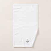 Modernes elegantes, neu aufgestelltes Schwarzes Go Badhandtuch Set (Handtuch)