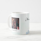 Modernes, elegantes Personalisiertes Foto Kaffeetasse (Vorderseite Links)