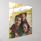 Modernes, elegantes Portrait der Fotofamilie mit N Foliendrucke (Ablage )