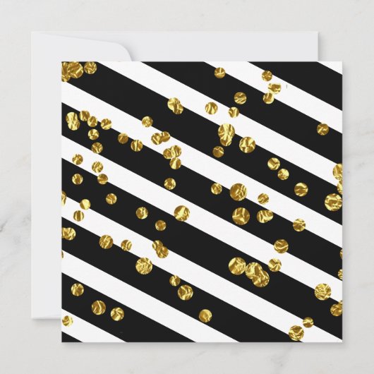 Modernes elegantes Probe-Dinner Einladung (Rückseite)