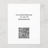 Modernes Elegantes Real Anwesen Agent Individuelle Flyer (Hinten)