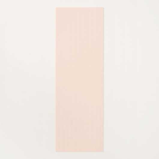 Modernes, elegantes Rosa Monogramm Yogamatte (Rückseite)