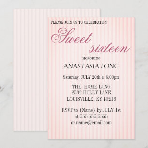 Modernes, elegantes Rosa Save the Date