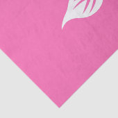 Modernes, elegantes Rosa und Rose Seidenpapier (Detail)