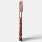 Modernes, elegantes Rose mit Blumenkurve Case-Mate iPhone Hülle (Rückseite / Rechts)