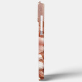 Modernes, elegantes Rose mit Blumenkurve Case-Mate iPhone Hülle (Rückseite / Links)