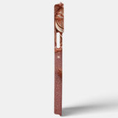 Modernes, elegantes Rose mit Blumenkurve Case-Mate iPhone Hülle (Rückseite / Rechts)