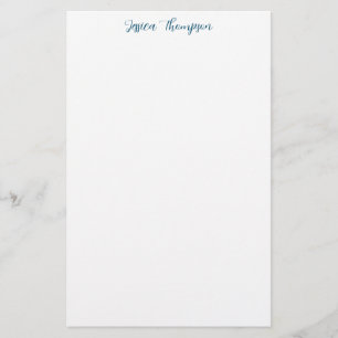 Modernes Elegantes Schlicht Einfaches Beruflich Briefpapier