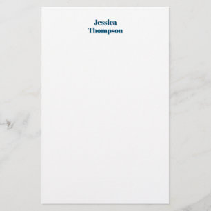 Modernes Elegantes Schlicht Einfaches Beruflich Briefpapier
