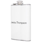 Modernes Elegantes Schlicht Einfaches Beruflich Flachmann (Links)