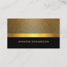 Modernes, elegantes, schwarzes Gold beruflich