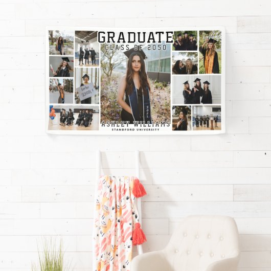 Modernes, elegantes Script 13 Foto Abschluss Banner (Insitu)