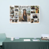 Modernes, elegantes Script 13 Foto Abschluss Banner (Messeveranstaltung)