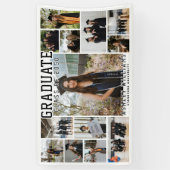 Modernes, elegantes Script 13 Foto Abschluss Banner (Vertikal)