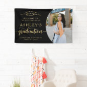 Modernes, elegantes Script 1 Foto Abschluss Banner (Insitu)