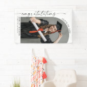 Modernes, elegantes Script 1 Foto Vertikaler Absch Banner (Insitu)