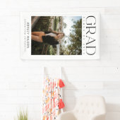 Modernes, elegantes Script 1 Foto Vertikaler Absch Banner (Insitu)