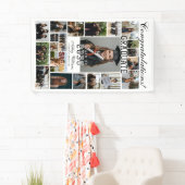 Modernes, elegantes Script 20 Foto Abschluss Banner (Insitu)