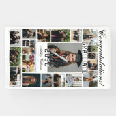 Modernes, elegantes Script 20 Foto Abschluss Banner (Horizontal)