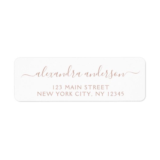 Modernes, elegantes Script-Typografy-Hochzeitserei (Vorne)