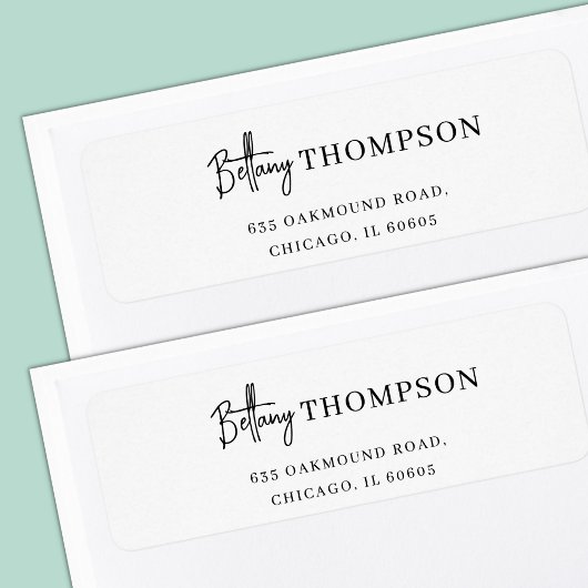 Modernes, elegantes Script & Typografy Monogram