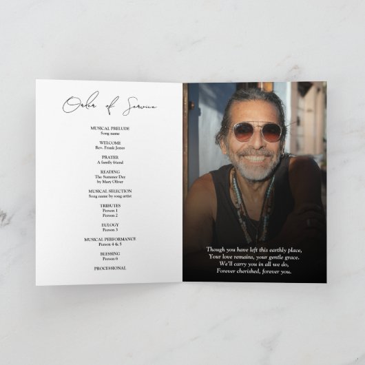 Modernes, elegantes Skript-Foto-Gefolgungsprogramm Programm (Innenseite)